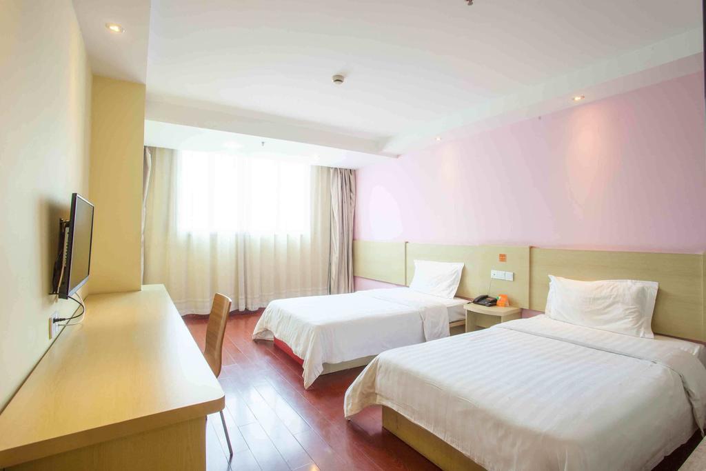 7Days Inn Changsha Wuyi Avenue Yunajialing Metro Station Oda fotoğraf